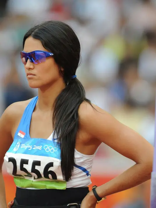 Meski gagal di Olimpiade Beijing, Leryn Franco tetap mendapat sambutan hangat oleh para fansnya. (lerynfranco.ducker.link) 