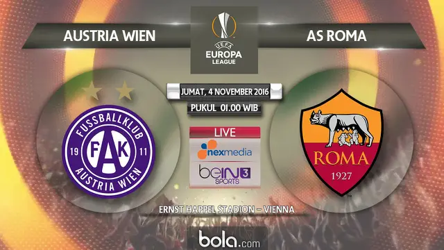 FK Austria Wien vs AS Roma