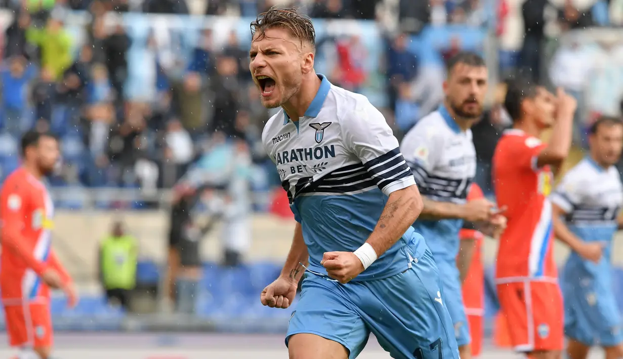 5. Ciro Immobile (Lazio) – 10 gol dan 2 assist (AFP/Tiziana Fabi)