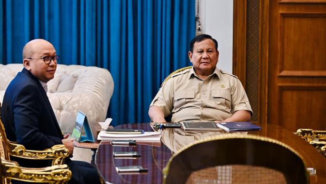 Rosan Temui Prabowo, Lapor Investasi Kuartal I 2026 Tembus Rp 498 Triliun