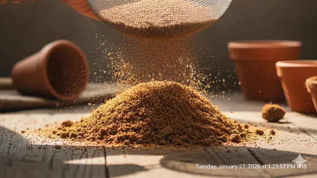 Cara Buat Cocopeat Sendiri dari Sabut Kelapa. AI