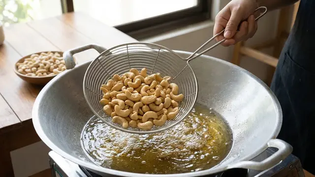 Cara Goreng Kacang Mede Tahan Lama dan Anti Pahit