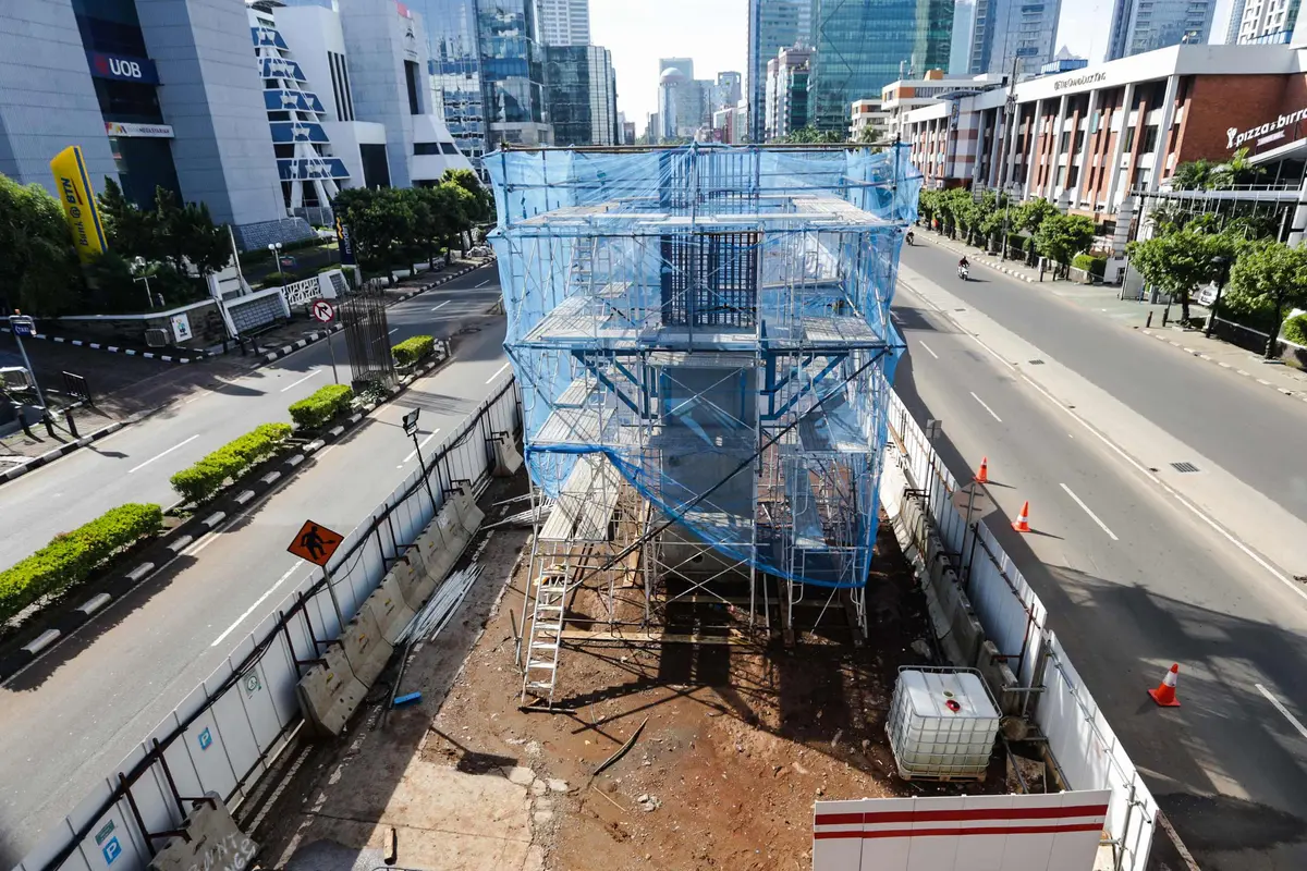 Proyek infrastruktur.
