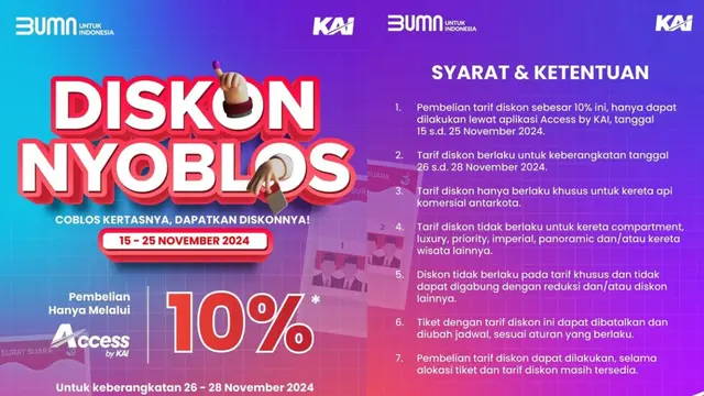 promo menarik untuk memeriahkan Pilkada 2024