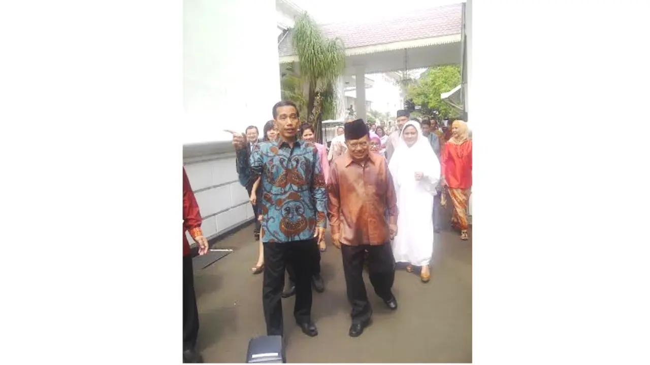 Jokowi-JK ke Istana