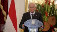 Presiden Italia, Sergio Mattarella (Liputan6.com/Faizal Fanani)