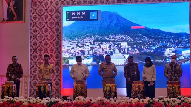Acara Gerakan Nasional Bangga Buatan Indonesia (Gernas BBI) Maluku Utara pada 2022.
