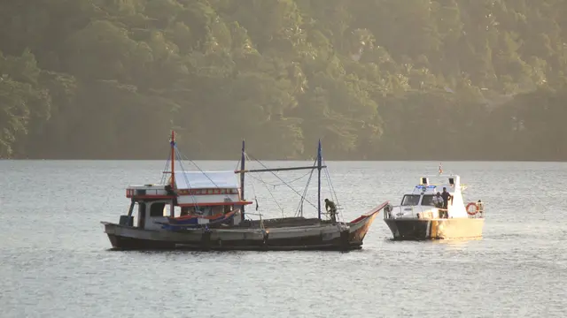KKP Ciduk Kapal Ikan Berbendera Malaysia, Segini Potensi Kerugian Negara