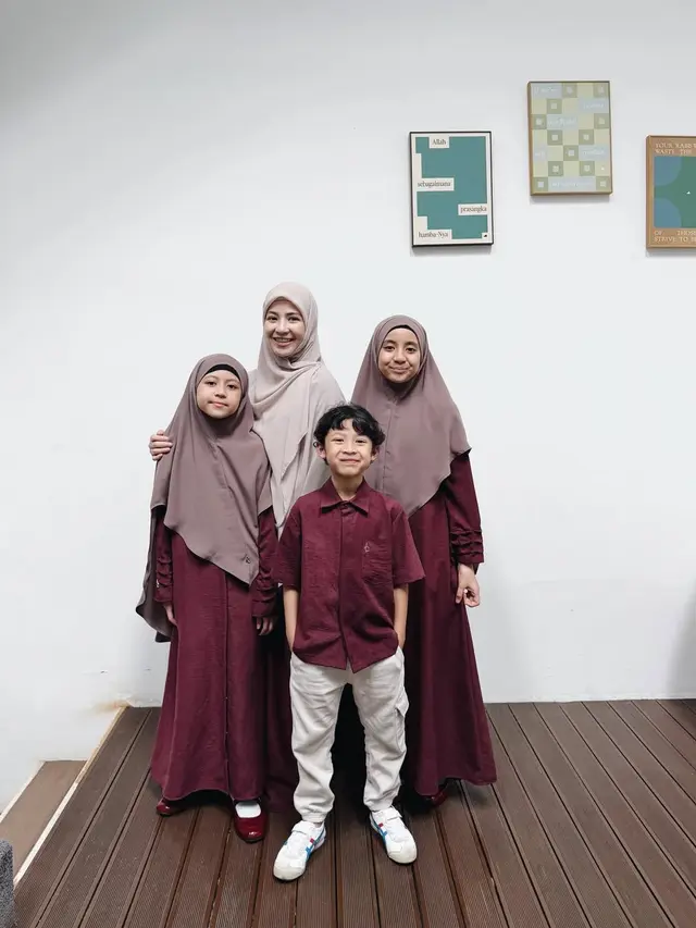 Ayu Ting Ting hingga Tasya Farasya, Potret Hangat Ibu Tunggal dan Anak Selebriti Rayakan Lebaran