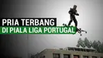Momen unik terjadi jelang final piala Liga Portugal antara Benfica Vs Vitória Guimarães.