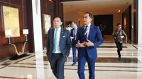 Ketua Fraksi Demokrat DPR RI Edhie Baskoro Yudhoyono alias Ibas menghadiri Opening Ceremony AIPA (ASEAN Inter-Parliamentary Assembly) ke-44 di Fairmont Hotel, Jakarta. (Foto: Istimewa)