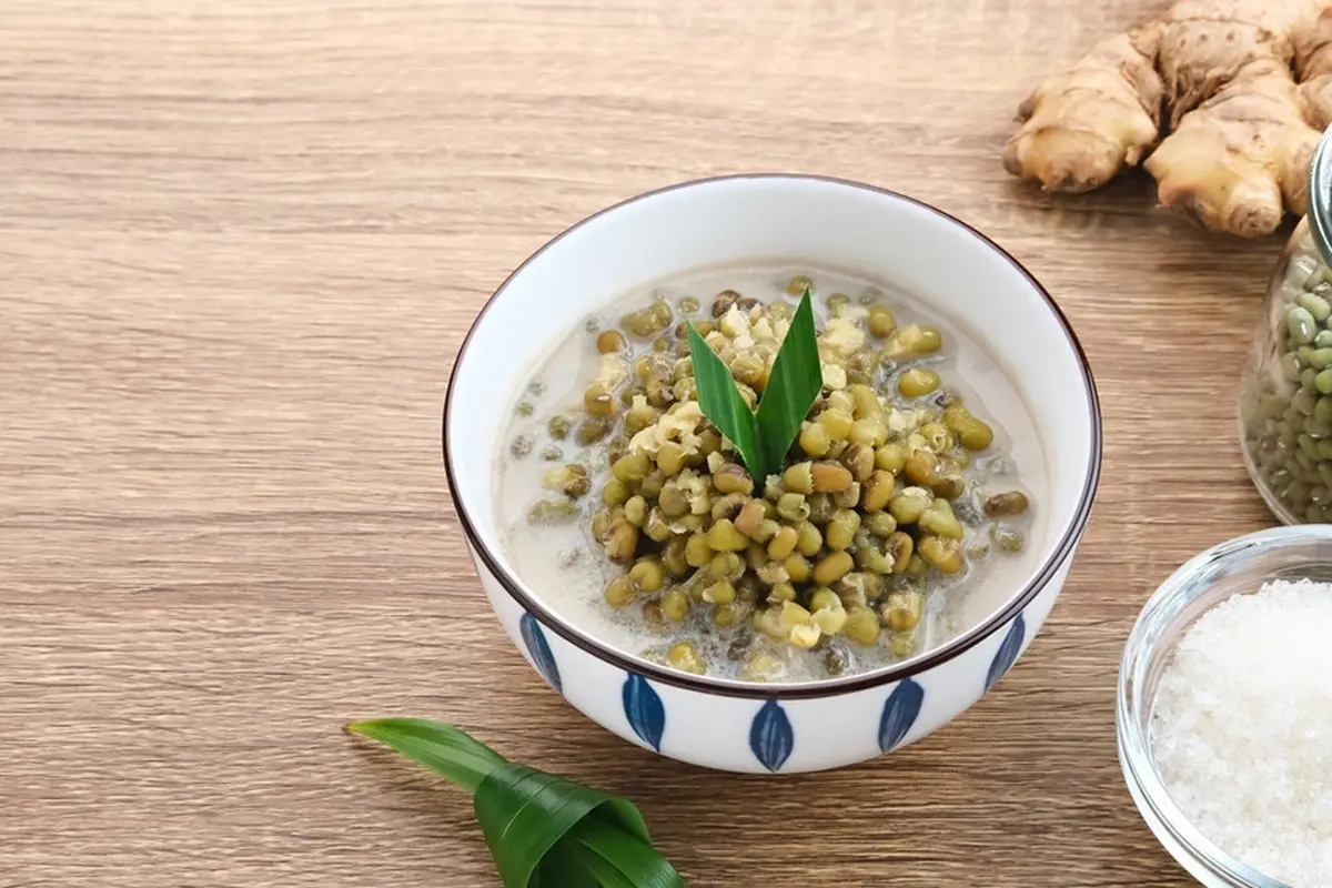 kolak kacang hijau