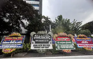 Respons Pemprov DKI soal Karangan Bunga Hitam Putih Dedi Mulyadi