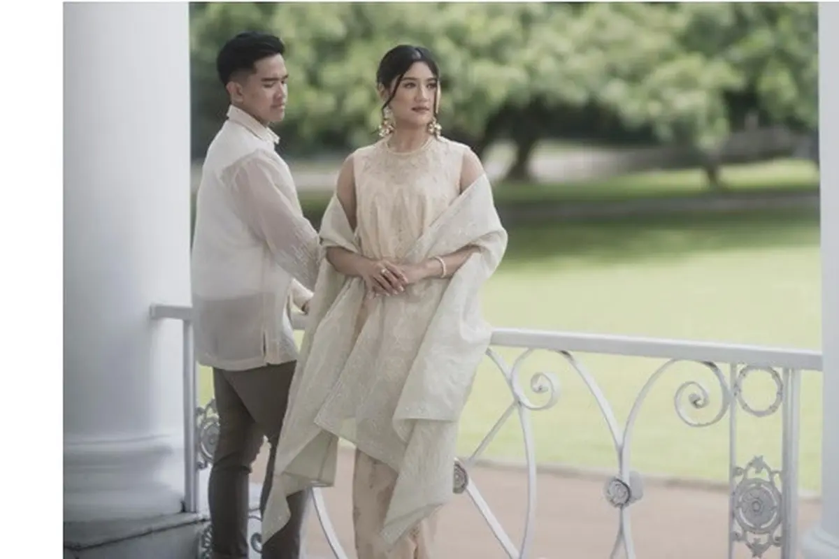 6 Potret Terbaru Prewedding Kaesang Pangarep dan Erina Gudono, Pakai Busana Formal