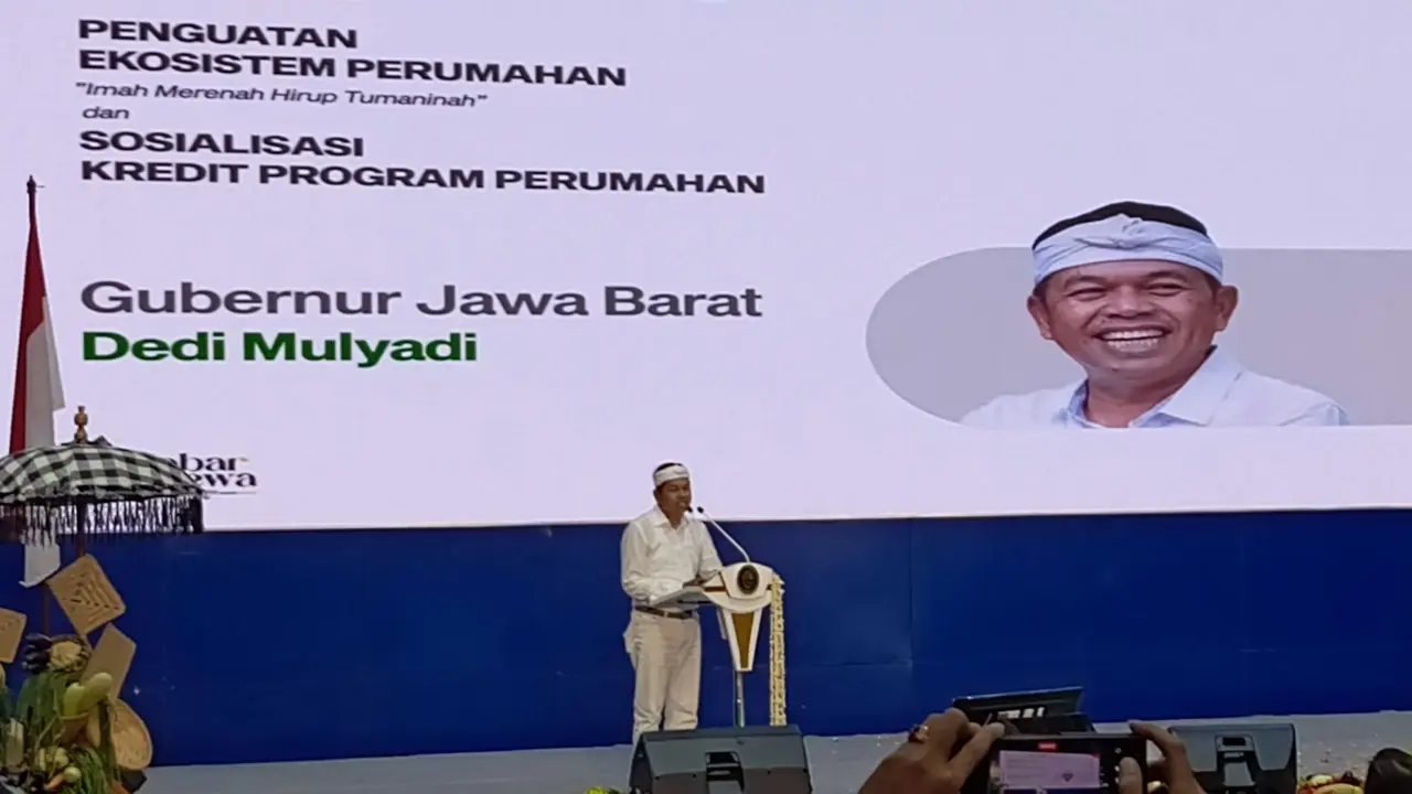 Gubernur Jawa Barat Dedi Mulyadi.