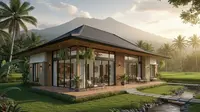7 Model Rumah Modern yang Sederhana tapi Nyaman di Desa, Perpaduan Gaya Kekinian dan Suasana Asri