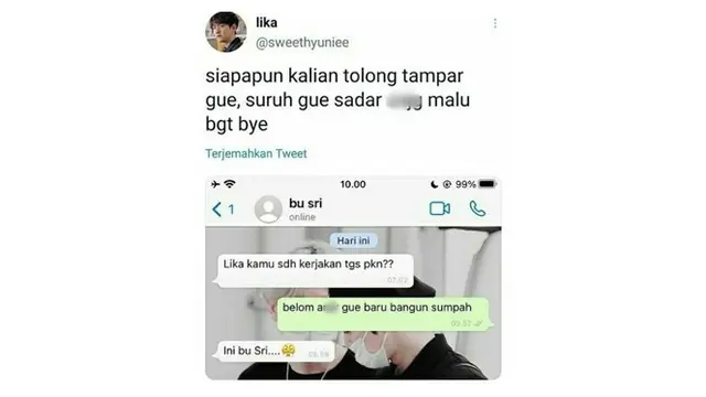 10 Chat Murid dengan Guru Ini Isinya Bikin Geleng Kepala