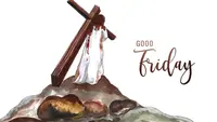 Ilustrasi Jumat Agung. (Photo created by Harryarts on www.freepik.com