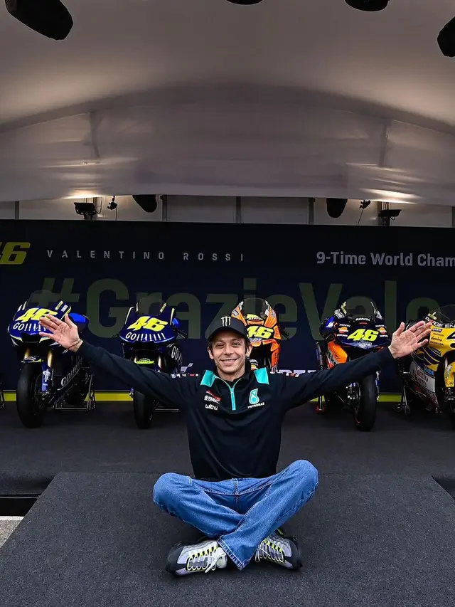 Valentino Rossi Resmi Pensiun, Ini 7 Momen Balapan Terakhir di MotoGP Valencia