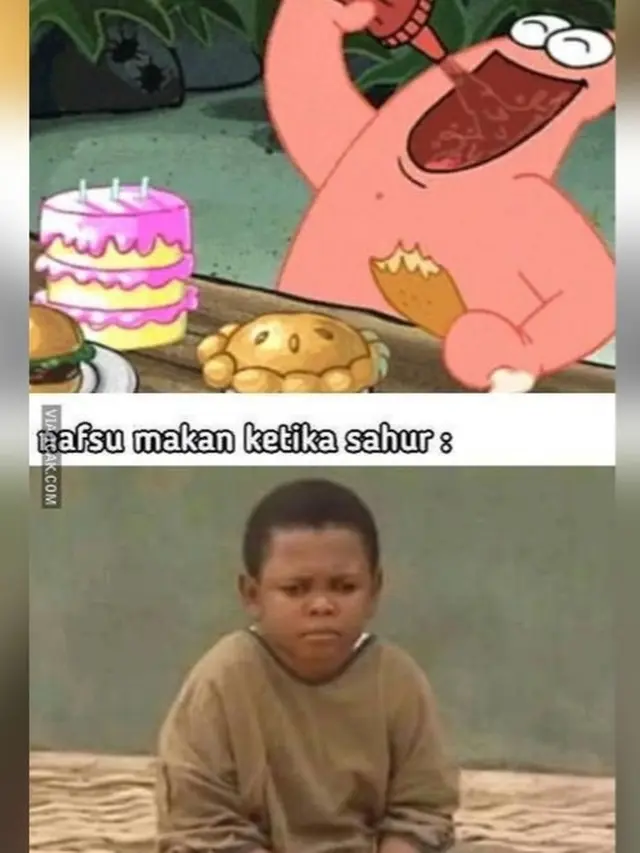 8 Meme Kocak Sahur Buat Puasa, Bikin Kenyang Sampai Buka