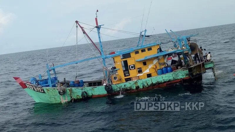 Kapal pencuri ikan. Dok Kementerian KKP