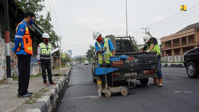 Pembangunan jaringan jalan untuk mendukung Kawasan Strategis Pariwisata Nasional (KSPN) Borobudur (Dok: PUPR)