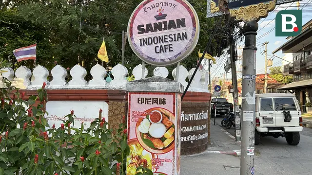 Sanjan Indonesian Cafe di Chiang Mai, Thailand