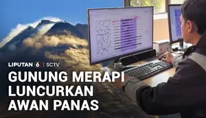 Gunung Merapi Luncurkan Awan Panas