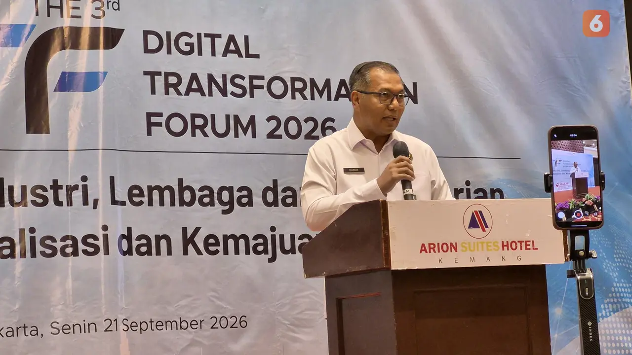 Kepala Biro Humas dan Teknologi Informasi Kemenko Kumham Imipas, Mamur Saputra. Liputan6.com/Aisyah Mustika Zamani