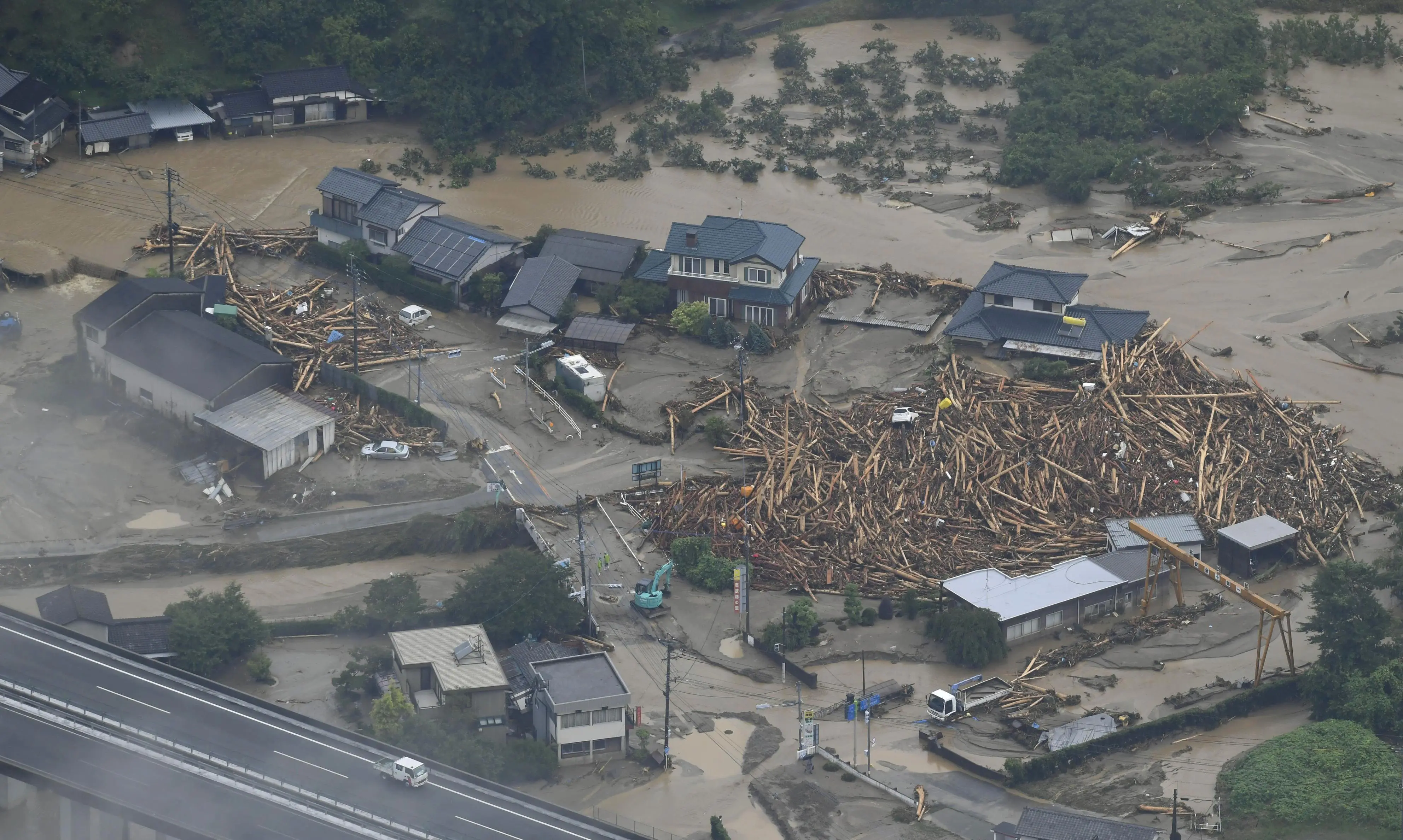 Banjir Jepang 2017 (AP)