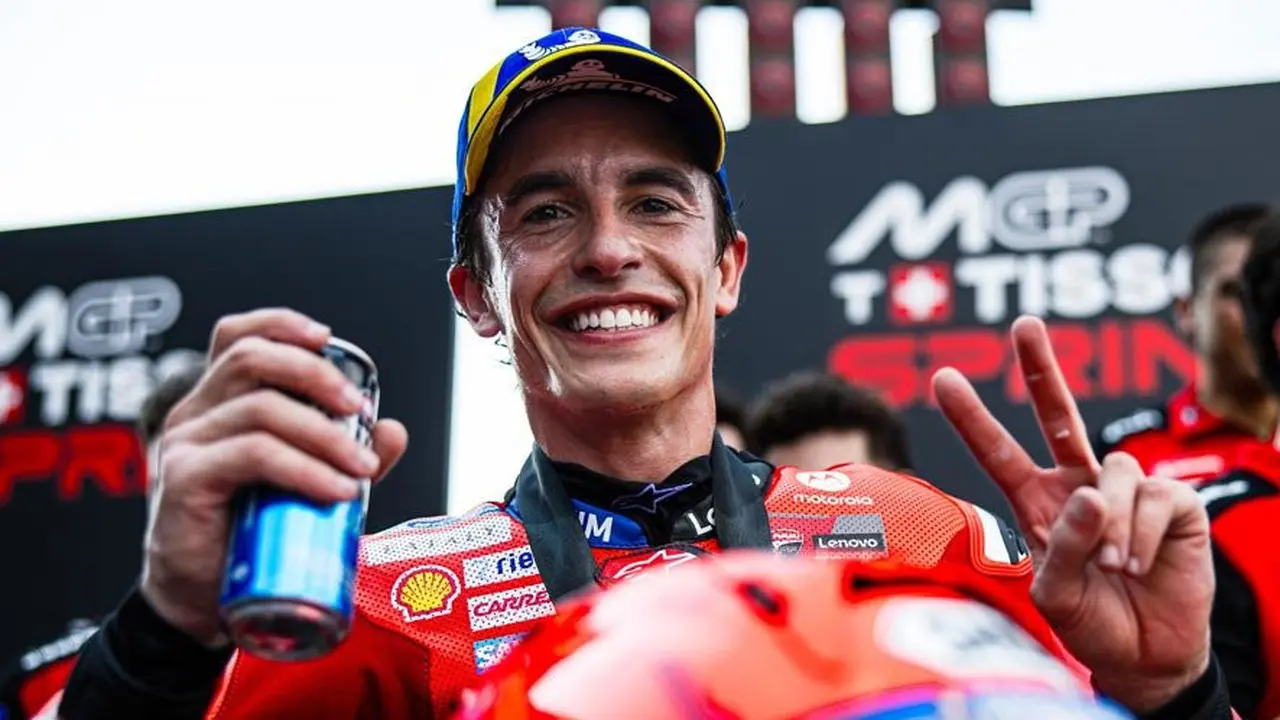 Pembalap Ducati Lenovo Team, Marc Marquez (c) Ducati Corse