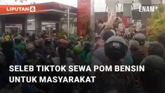 Beredar video viral terkait TikToker yang menyewa pom bensin. Kejadian tersebut berada di daerah Jakarta, Jumat (10/11/2023)