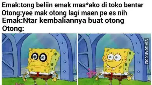 Meme Lucu Saat Disuruh Emak Belanja Ini Bikin Ketawa Geli