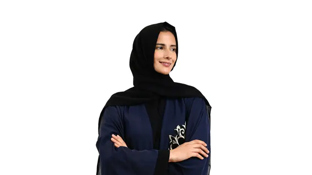 Ilustrasi long outer hijab