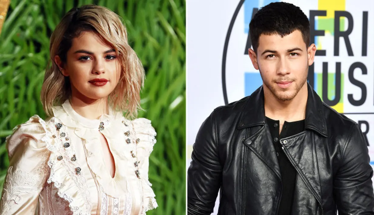 Selena Gomez mengaku bahwa hubungannya dengan Nick Jonas seperti cinta monyet dan sangat manis. (NEIL HALL/EPA-EFE/REX/SHUTTERSTOCK; ROB LATOUR/REX/SHUTTERSTOCK)
