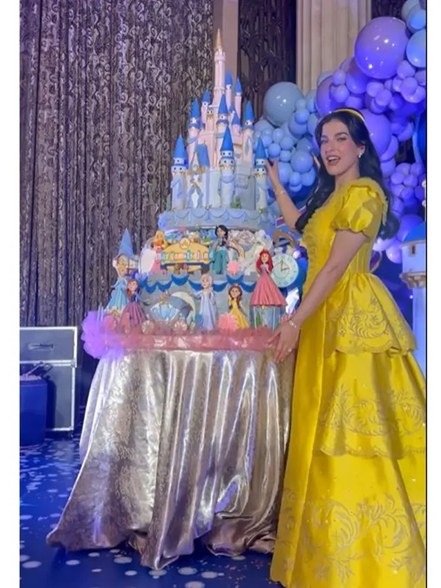 8 Potret Ultah Anak Tasya Farasya Bertema Disney, Megah Dihadiri Tamu Artis