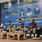 Dialog Moderasi Beragama yang digelar KNPI Kota Palu dan Jaringan Penggerak Moderasi Beragama Nusantara (JPMBN) Sulteng, Jumat (1/12/2023). (Foto: Heri Susanto/Liputan6.com)