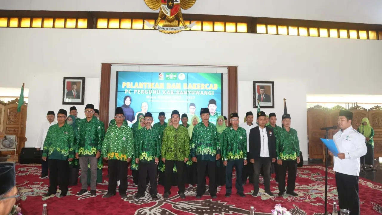 Pesan Bupati Ipuk Fiestiandani untuk Pengurus Baru Pergunu Banyuwangi