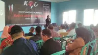 Anggota koperasi KOI mendapat berbagai kemudahan dalam mengembangkan usaha mereka melalui aplikasi. Foto (Liputan6.com / Panji Prayitno)