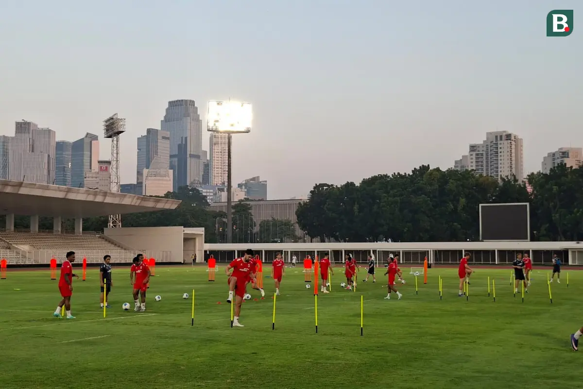 Latihan Timnas Indonesia
