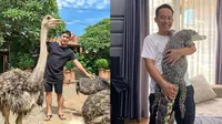 6 Seleb Ini Pelihara Binatang yang Tak Biasa, Unik hingga Ekstrem Abis