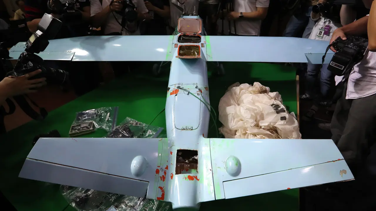 20170621-Drone Milik Korea Utara Jatuh di Korea Selatan-AFP