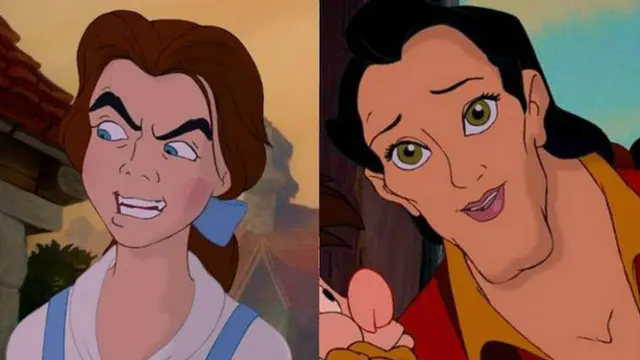 Seorang seniman Photoshop membuat beberapa meme menggunakan beberapa karakter dari berbagai kartun Disney.