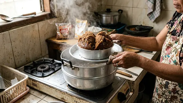 Tips Agar Bolu Kukus Gula Merah Tidak Bantat