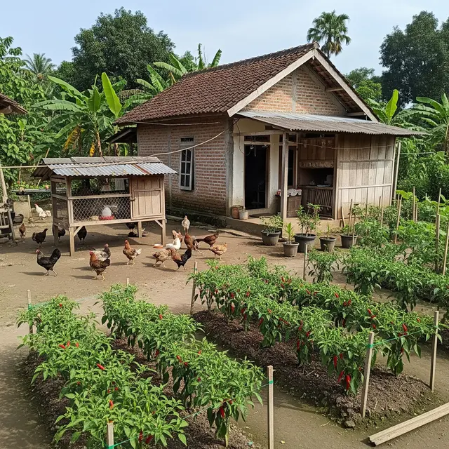 9 Kombinasi Usaha Ternak dan Kebun Mini Rumahan di Desa, Solusi Mandiri Pangan
