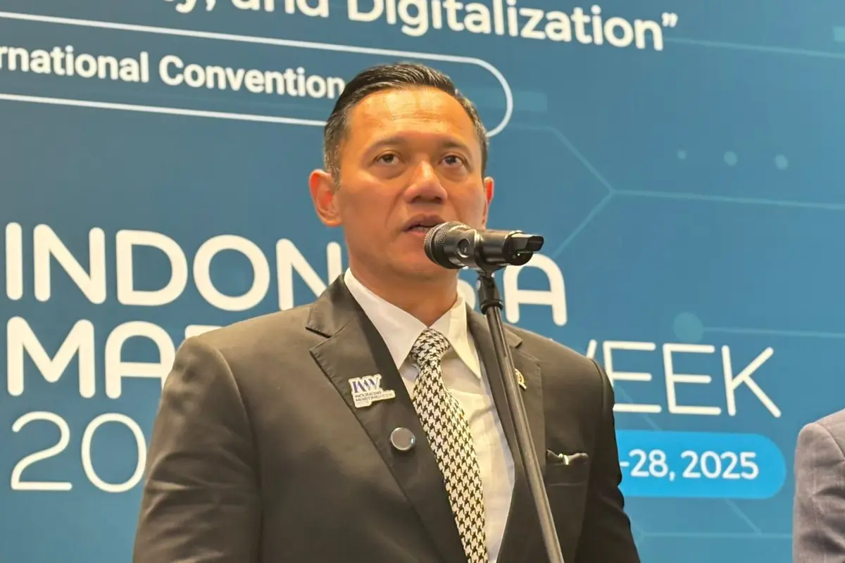 Menteri Koordinator Bidang Infrastruktur dan Pembangunan Kewilayahan, Agus Harimurti Yudhoyono (AHY). (Foto: Liputan6.com/Tira Santia)