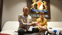 Rakernas KADIN (Kamar Dagang dan Industri) bidang hubungan internasional pada Selasa (19/11/2019) di Menara Kadin Indonesia. Pertemuan tersebut juga dihadiri oleh Menlu Retno Marsudi.