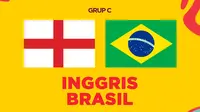 Piala Dunia U-17 - Inggris Vs Brasil (Bola.com/Adreanus Titus)