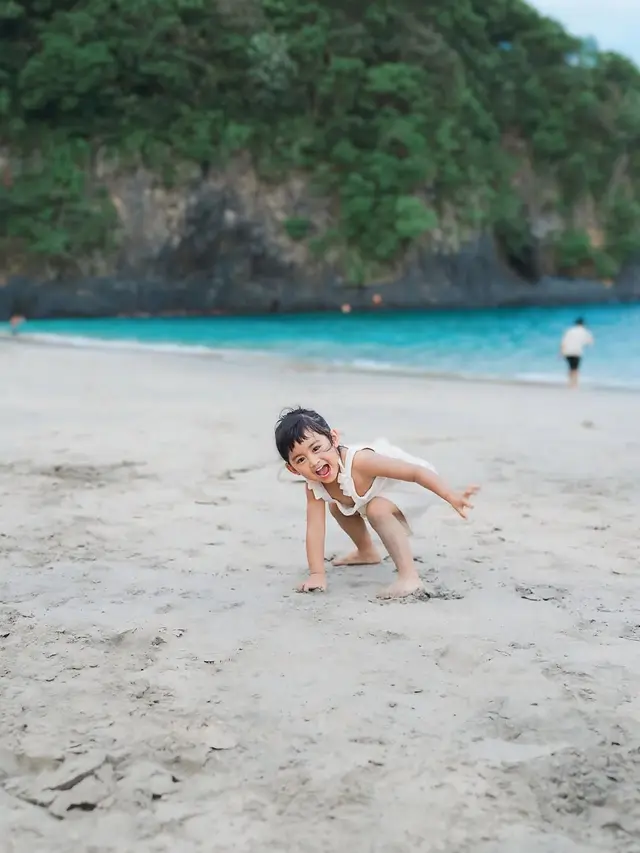 7 Potret Ria Ricis dan Moana Liburan Lebaran di Bali dan Sumba, Seru Banget