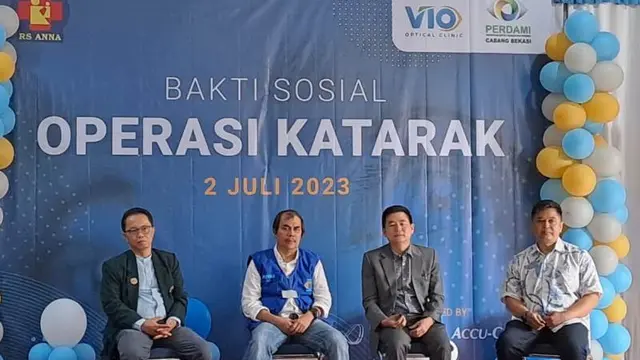 Pusat Vision Therapy Gelar Bakti Sosial Operasi Katarak Gratis di Bekasi